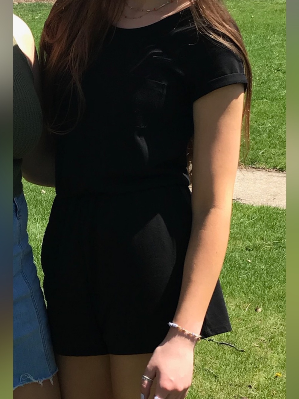 H&M Black Romper